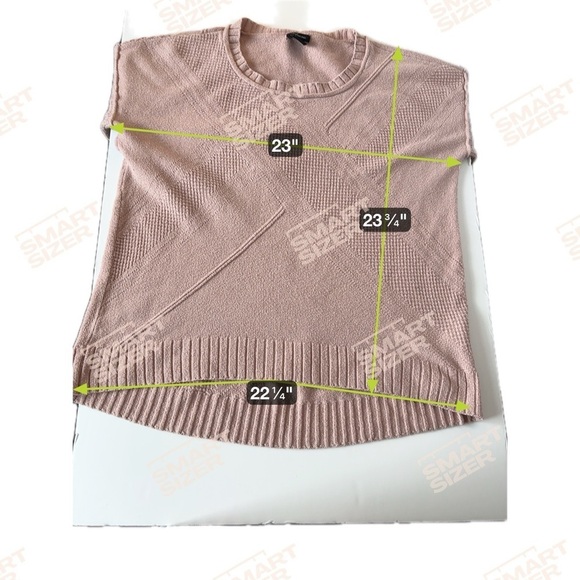 Calvin Klein Jeans Women's Blush Pink Sweater XL Crew Neck Raglan Sleeve - Picture 6 of 6